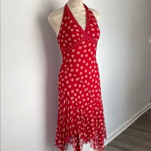 Polka Dot SILK dress